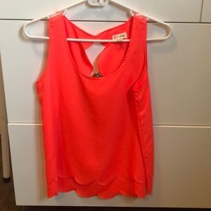 Maison Jules scalloped tank